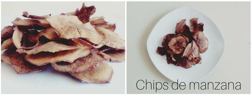 chips de manzana