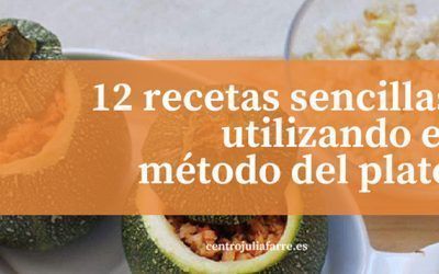 El método del plato: 12 recetas equilibradas y sencillas
