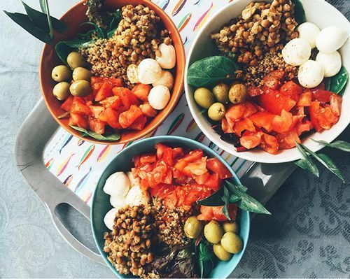 poke bowl comida rápida