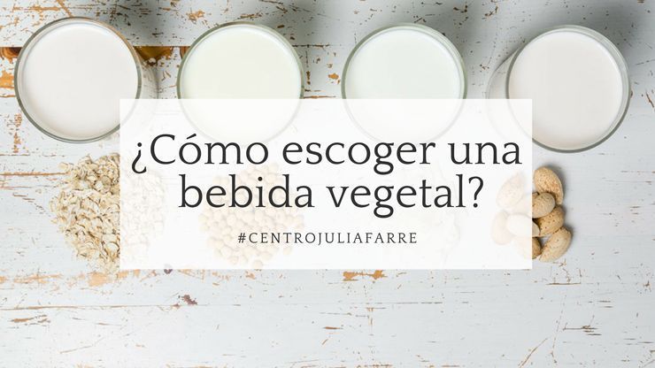tipos de leches vegetales