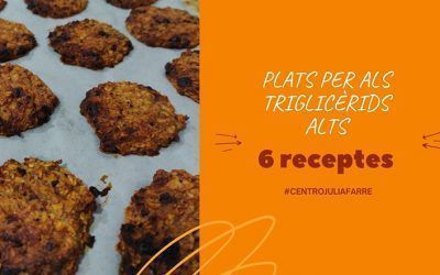 Receptes per als triglicèrids alts o hipertrigliceridèmia