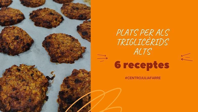 Receptes per als triglicèrids alts o hipertrigliceridèmia