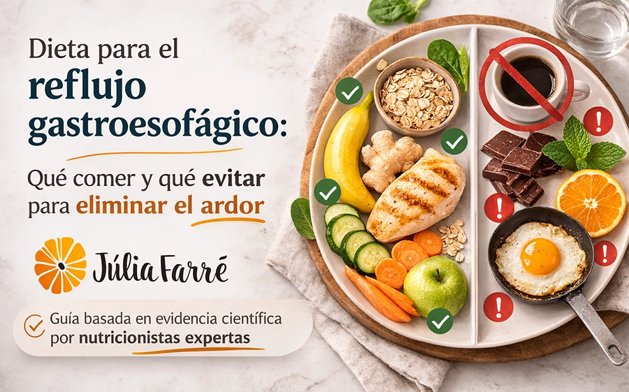 Dieta para el reflujo gastroesofágico 